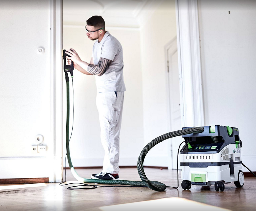 ВЕСНА СКИДКИ ХИТ! Пылеудаляющий аппарат FESTOOL CTL MINI I CLEANTEC (гладкий антист.шланг CT 27/32 x 3,5 м, Bluetooth) 574840