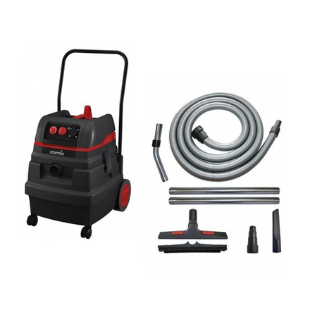 Новинка! Пылесос промышленный Starmix ISC L 1650 Top 1,6 кВт, 50 л, класс L, для работы с электроинструментом, для влажной и сухой уборки 018584