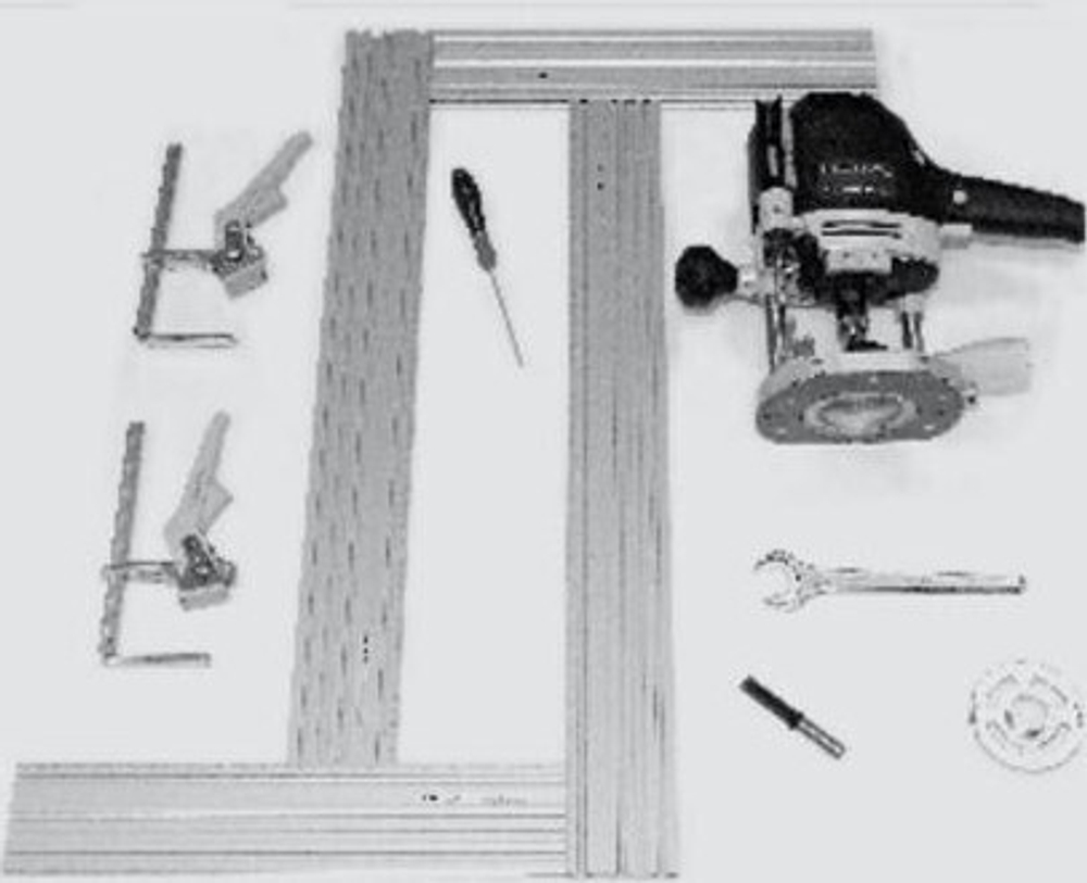 Фрезерный шаблон, комплект FESTOOL MFS 400 492610