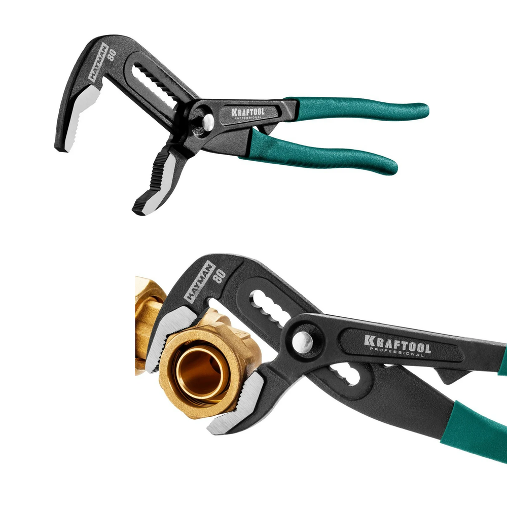 Новинка! Переставные клещи KRAFTOOL Kayman 300 мм, с быстрой регулировкой 22353-30