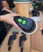 ХИТ! Эксцентриковая шлифовальная машинка с редуктором FESTOOL ROTEX RO 150 FEQ-Plus для грубого, тонкого шлифования и полирования в систейнере Systainer SYS3 M 237 576017
