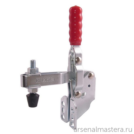 Зажим механический с вертикальной ручкой усилие 227 кг Woodwork GH-12130-SM