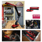 Легкий старт: Аккумуляторный фонарь светодиодный Milwaukee M18 ABL-0 с изменяемым углом наклона 4933498147