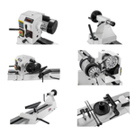 Новинка! Токарный станок по дереву JET JWL-1443LB-M 0,75 кВт 220В без стенда 10000502LM