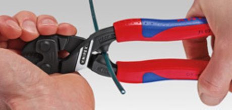 Новинка! Болторез компактный Cobolt КОБОЛТ пружина, 200 мм, 2-комп ручки, SB KNIPEX KN-7112200SB
