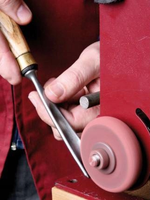 Новинка! Набор для хонингования Robert Sorby Pro Edge Honing Kit. Диск для грубой заточки и державка М00011821