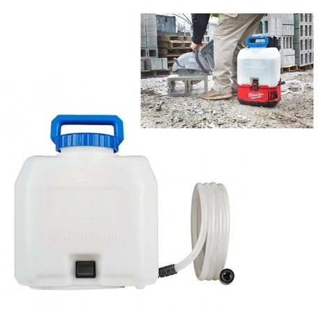 Новинка! Бак для воды к аккумуляторному опрыскивателю SWITCH TANK M18 BPFPWS-0 для подачи воды при мытье загрязненных поверхностей, при резки и сверлении бетона Milwaukee 4933464965