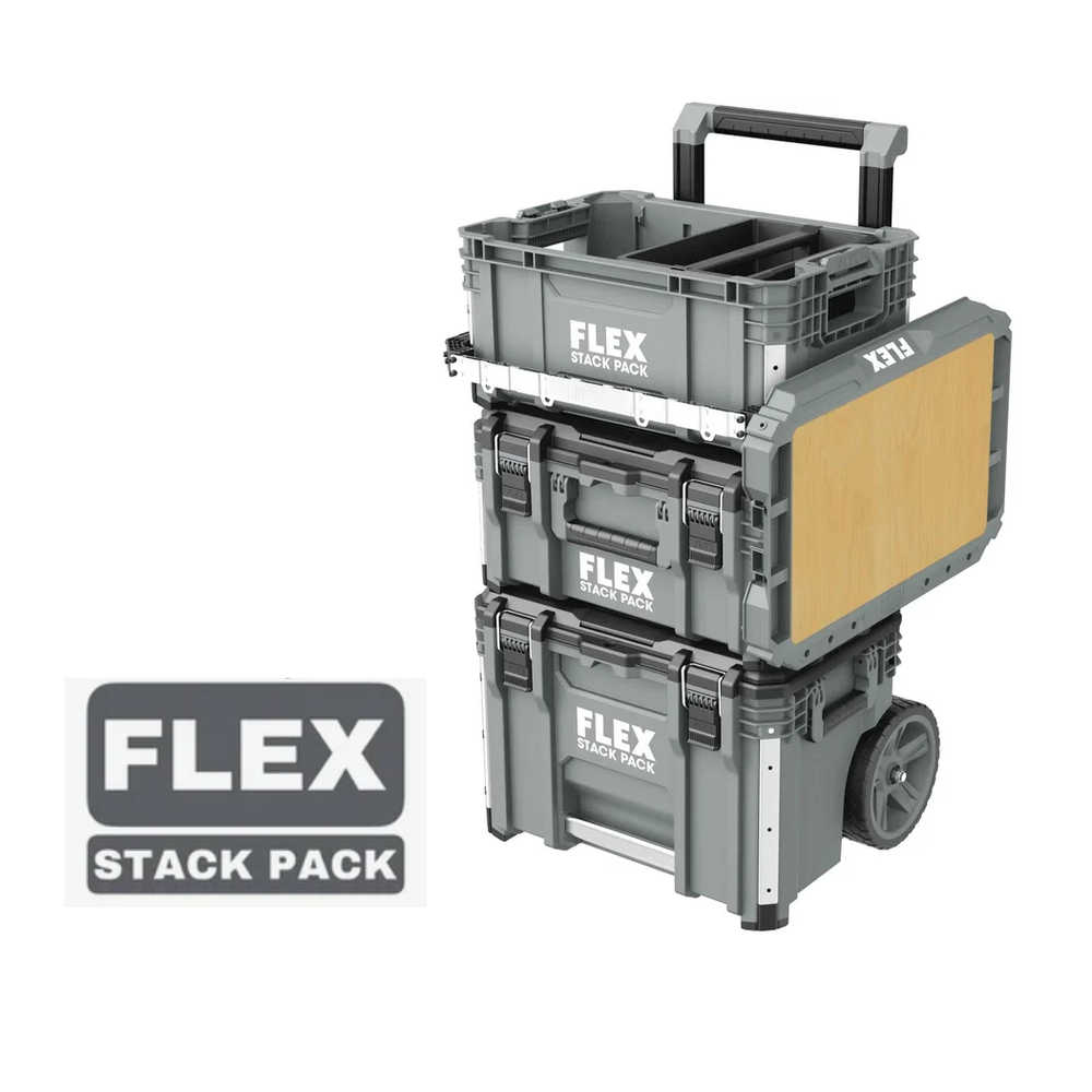 Новинка! Кейс с двумя выдвижными ящиками ударопрочный STACK PACK TKL SP 2DB FLEX 533240
