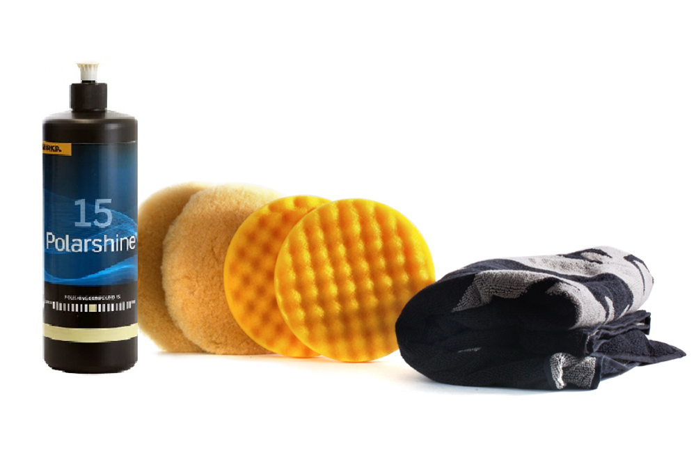 ХИТ! Полировальная паста Mirka Polarshine 15 1 л 7994015111