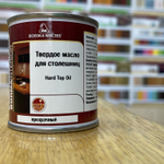 Твердое масло для столешниц 125 мл 4916 Hard top oil для внутренних работ Borma 4916.125