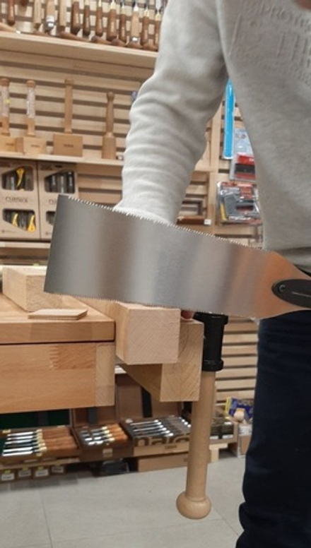 ХИТ! Пила универсальная Shogun Ryoba Universal Rip / Cross / Slant 210 мм искусственный ротанг Miki Tool MC-2421H М00016314