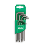 Новинка! Набор ключей Г-образных шестигранных 8 шт. Felo Torx T9-T40, пластиковый держатель 34888811