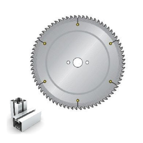 Пила дисковая (пильный диск) по алюминию 160 x 20 x 2.8 / 2.2 x 48 MSAN DIMAR 90202443