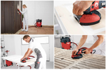 Новинка! Универсальная шлифовальная машина ротационного типа Flex SUPRA SE 14-2 150 Set, 1,4 кВт, диск 150 мм, в кейсе, для проведения работ по санации, ремонту, благоустройству, для обработки нержавеющей стали, металла, натурального и искусственного камня, деревянных поверхностей и ЛКП 419206