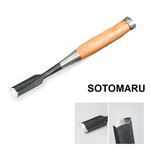 Новинка! Стамеска полукруглая японская столярная Miki Tool SOTOMARU Shirogami 18 мм М00021424