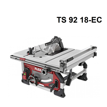 Новинка! Аккумуляторная циркулярная пила FLEX TS 92 18-EC 18В, плавная регулировка угла наклона 0-45, для выполнения продольных, поперечных, наклонных, скошенных и несквозных пропилов в деревянных и пластиковых материалах 532591