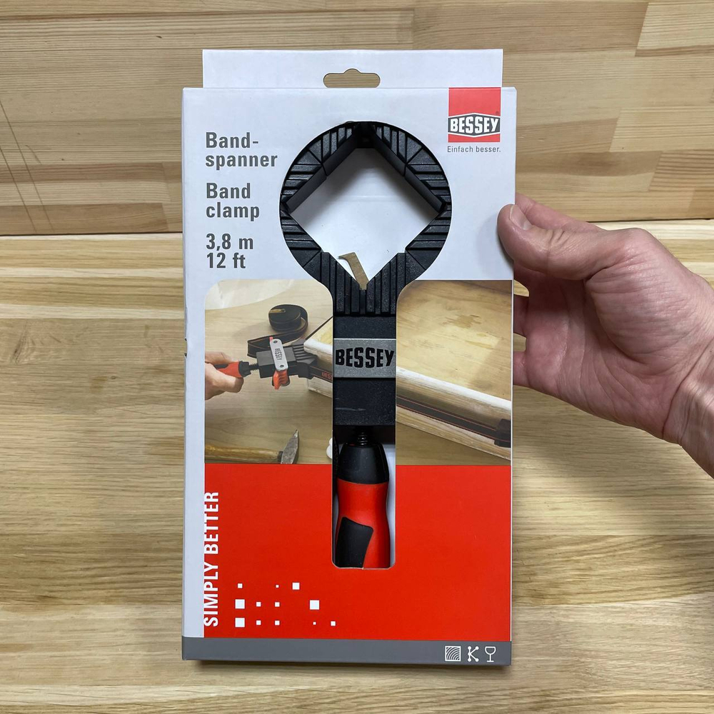 Ленточный зажим (Ленточная струбцина) с лентой 4 м BESSEY BE-BAN400