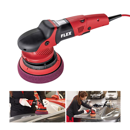 Новинка! Эксцентриковая полировальная машина FLEX XFE 7-15 150 230/CEE, 0,7 кВт, 220В, Диск 150/ 160 мм, для термочувствительных ЛКП, не нагревает поверхность при обработке 418080
