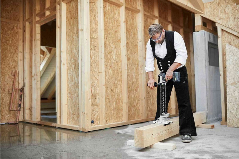 Аккумуляторная ударная дрель - шуруповёрт QUADRIVE TPC 18/4 5,0/4,0 I-Plus FESTOOL 577651