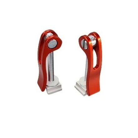 Прижим винтовой / клипса 2 шт для шин направляющих M8 x 50 мм, плоскость T - винта 12 x 18 x 2 мм UNIQTOOL UTK-0013