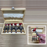 ХИТ! Набор 5 шт. сверл форстнера с регулируемым ограничителем врезания PROCUT Greencut 15, 20, 25, 30, 35 мм в коробке DL01005