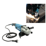 Новинка! Угловая шлифмашина УШМ Болгарка электрическая (сетевая) Makita GA 9020 220В 2,2 кВт, диск 230 мм, для резки и шлифовки твердых металлов, камня и кирпича GA9020