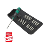 АКЦИЯ WERA ХИТ! Набор бит с битодержателем 15 предметов WERA Kraftform Kompakt 838 RA-R M Set 1 89 мм с функцией трещотки, патроном Rapidaptor WERA WE-051061
