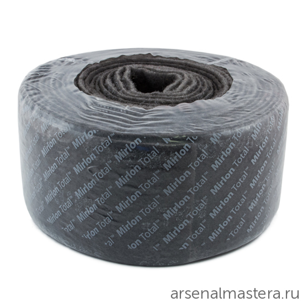 Шлифовальный войлок синтетический Mirka MIRLON TOTAL 115 мм x 10 м UF 1500 Серый 815BY001943R