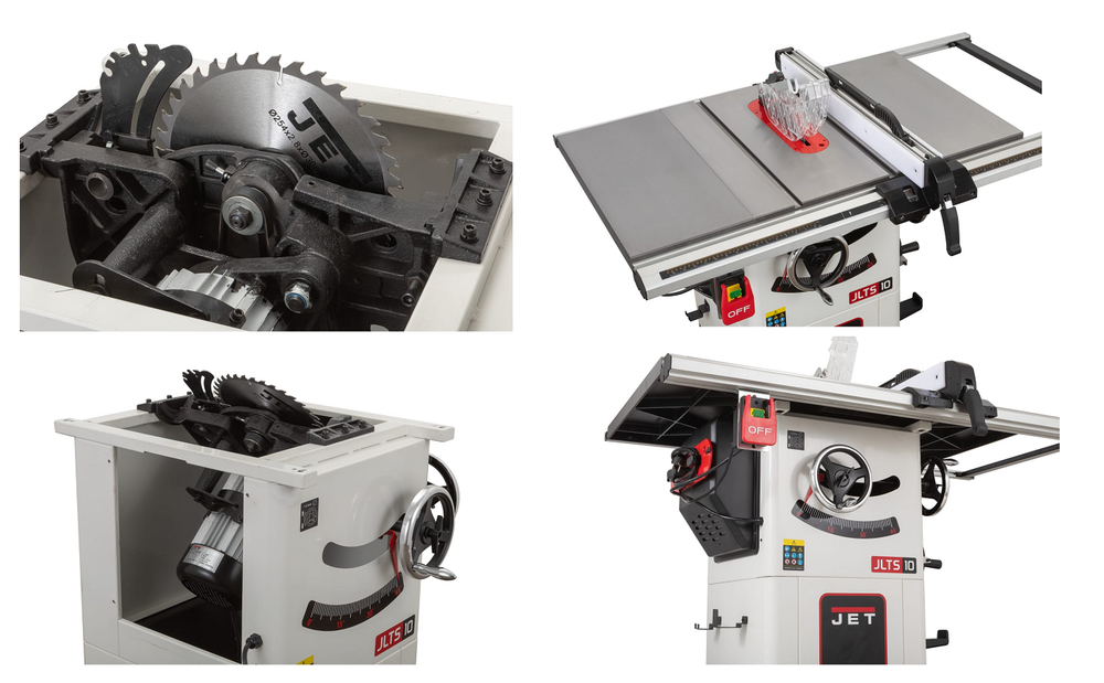 Циркулярная пила по дереву JET JLTS-10L-M 2,0 кВт 220В, Диск 254/15,88 и 30 мм, Диск Dado 200/15,88 мм JR007