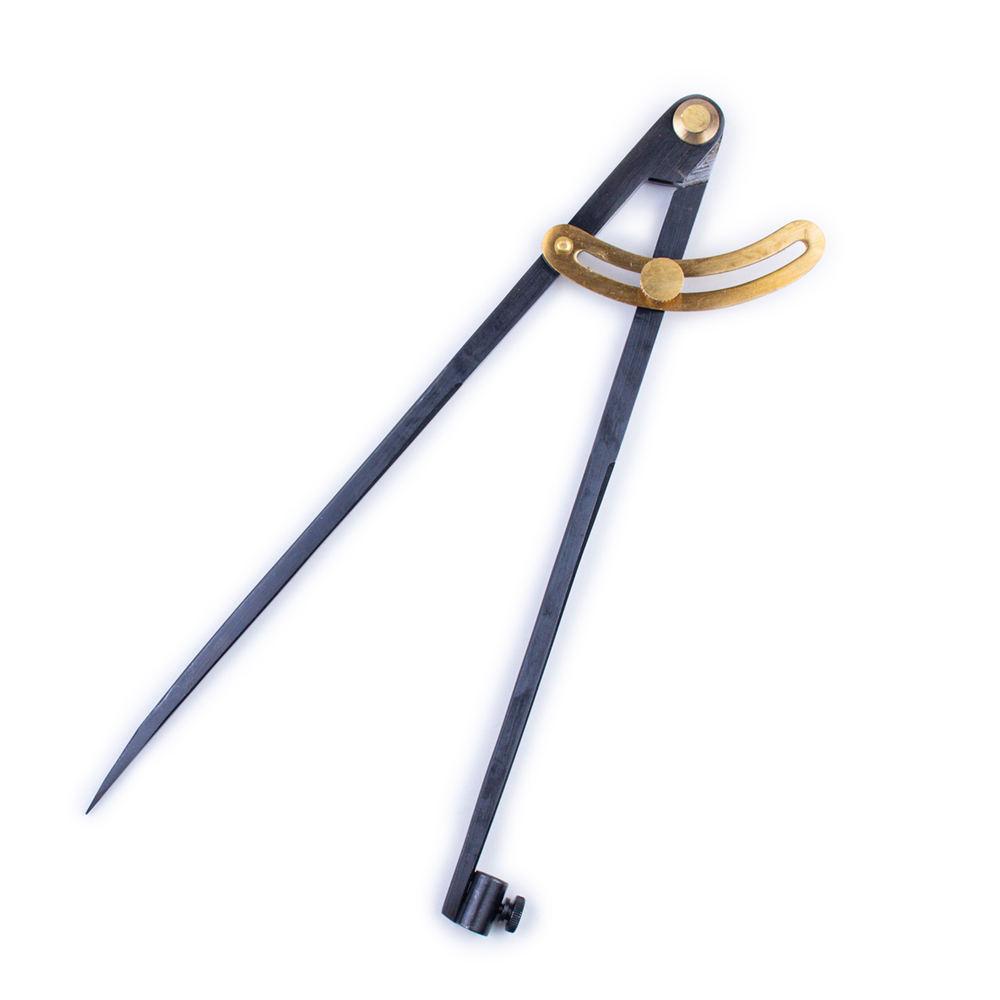 Новинка! Циркуль разметочный с держателем для карандаша GOLDRATIO, длина 300 мм М00023186