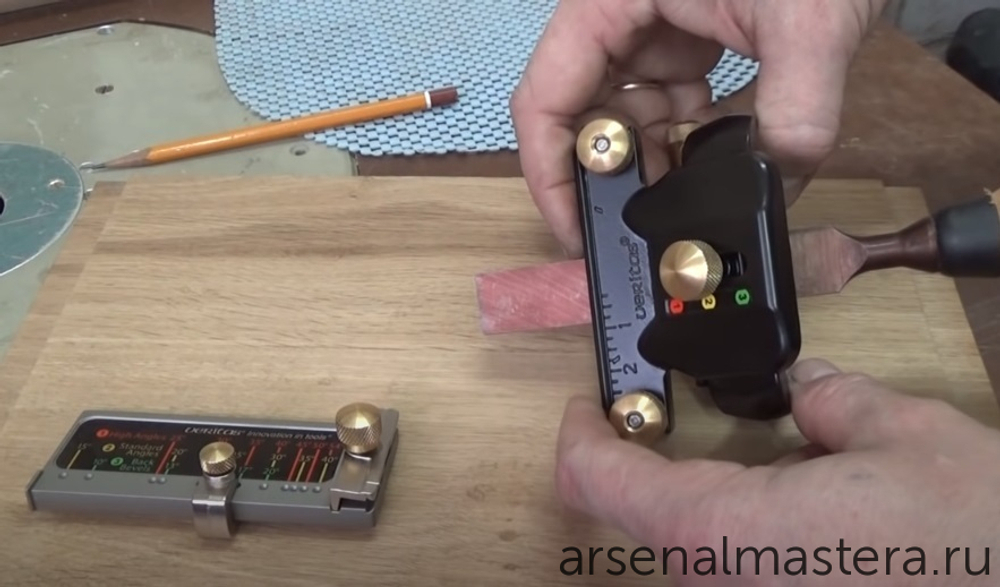 СУПЕР ХИТ! Приспособление для заточки (Точилка) Veritas Sharpening System II (Mk.II Standart Honing Guide от 13 мм до 72 мм) 05M09.01 М00003428