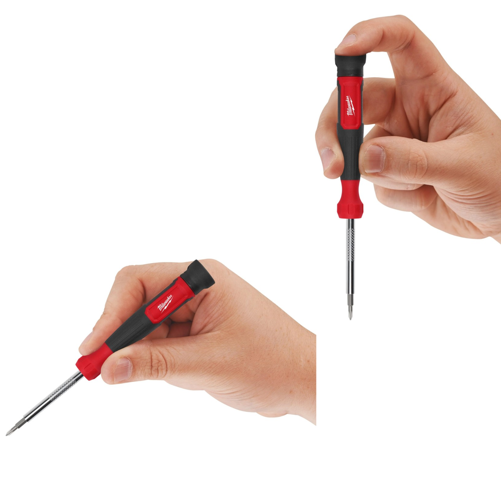Новинка! Отвертка прецизионная 4 в 1 MILWAUKEE 4932480584