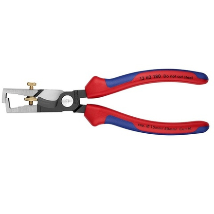Стриппер - кабелерез "2-в-1" 180 мм StriX, фосфатированные, 2-комп ручки KNIPEX KN-1362180