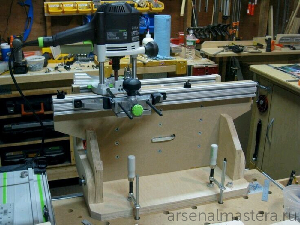 Многофункциональный стол для мастерской - идея стола Festool MFT 3