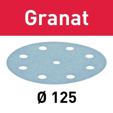 СКИДКИ! Комплект 50 шт Материал шлифовальный FESTOOL Granat P 800 STF D 125 / 90 GR 50X 497179