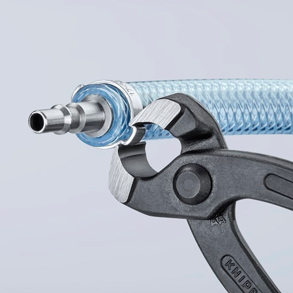 Клещи для хомутов 220 мм с одним / двумя ушками (в т.ч. Oetiker) 10 98 I220 SB KNIPEX KN-1098I220SB