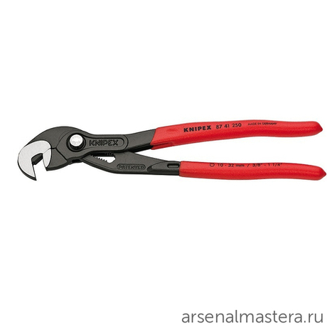 Клещи переставные - гаечный ключ RAPTOR 250 мм, зев 10-32 мм, 87 41 250 KNIPEX KN-8741250