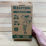 Новинка! Тиски шарнирно - поворотные KRAFTOOL Precision 75 мм, закрепление детали сложной формы под любым углом 32711-75