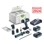 Аккумуляторная ударная дрель - шуруповёрт QUADRIVE TPC 18/4 5,0 / 4,0 I-Set / XL FESTOOL 577622