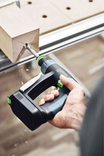 ХИТ! Аккумуляторная дрель-шуруповёрт FESTOOL CXS 10,8 В 2,6-Set с 2 шт Аккумуляторами, Устройством быстрозарядным ПЛЮС Насадка угловая 576093