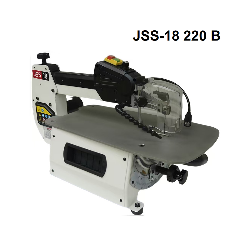Профессиональный лобзиковый станок JET JSS-18 220 В 0,14 кВт для пиления под углами +30-(90)0-45 JR011