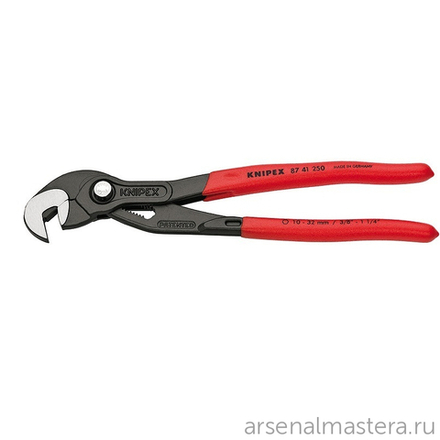 Клещи переставные - гаечный ключ RAPTOR 250 мм, зев 10-32 мм, 87 41 250 KNIPEX KN-8741250