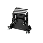 Новинка! Прижим гребенчатый пластиковый усиленный Uniqtool 130 x 190 x 24 мм, крепление в Т-образный паз UTK-0110