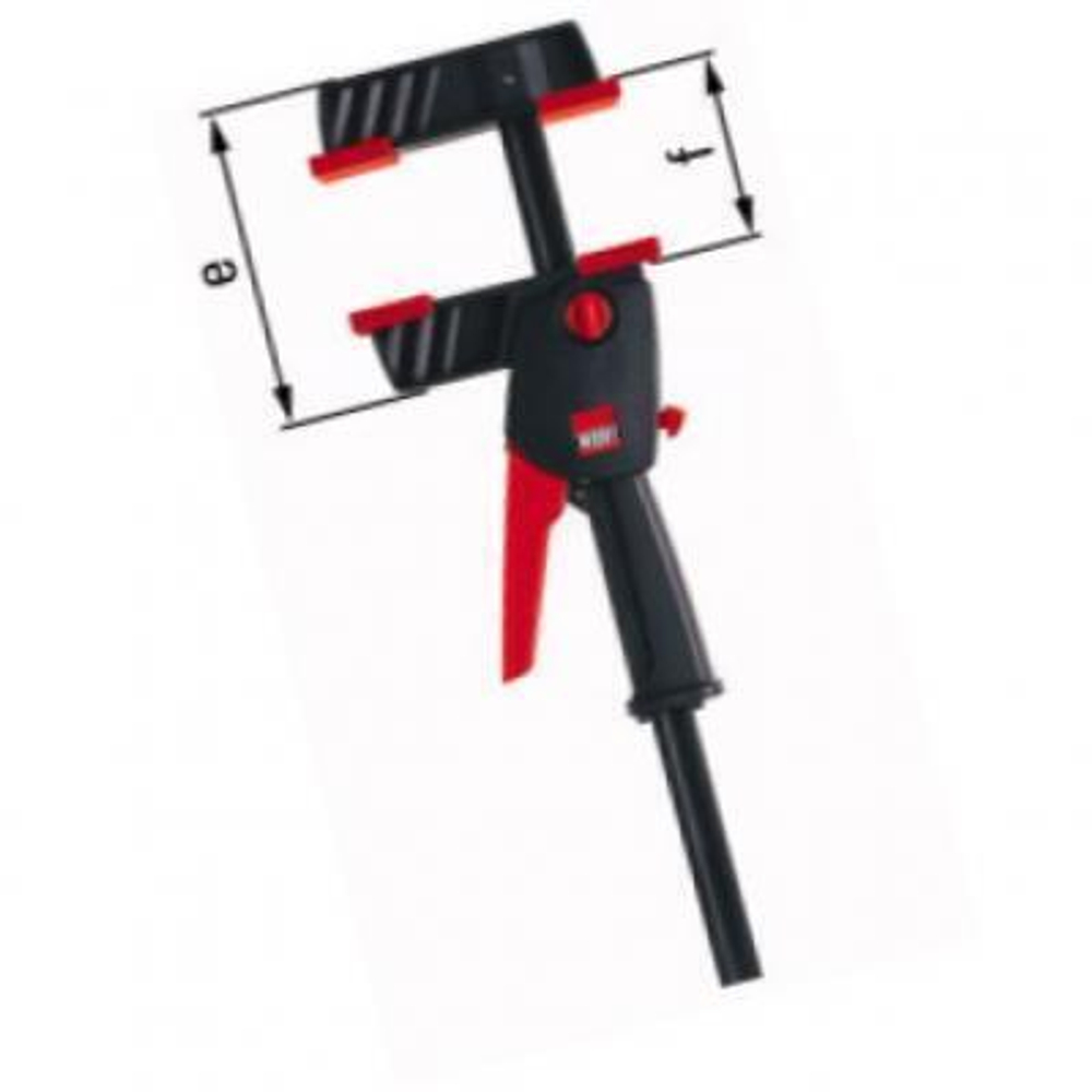 ХИТ! Струбцина для работы одной рукой DuoKlamp DUO 160/85, 1.2 кН BESSEY BE-DUO16-8
