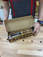 ХИТ! Набор из 2 косых столярных стамесок 12 мм (правая и левая) NAREX WOOD LINE PLUS 851662