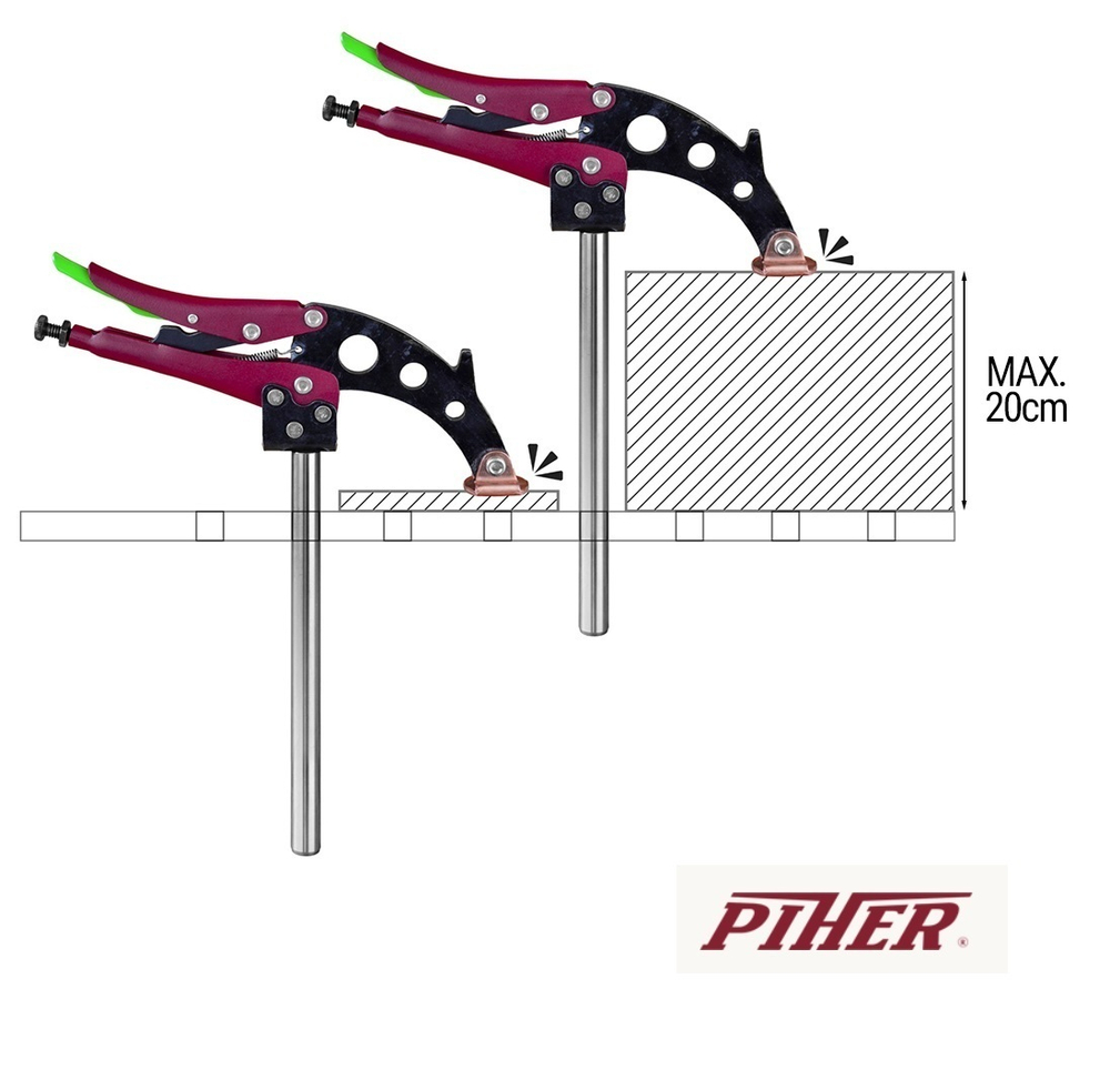 Новинка! Прижим верстачный Piher TGA D 28 мм М00023097