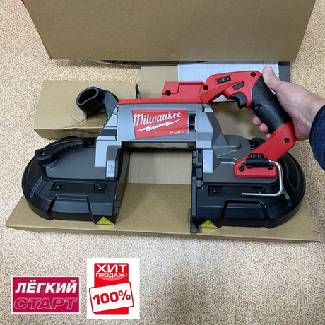 ХИТ! Легкий старт: Аккумуляторная ленточная пила по металлу M18 FUEL CBS125-0 Milwaukee 4933447150