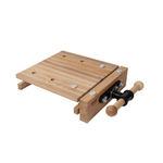 Новинка! Чешский верстак PINIE Starter накладной столярный деревянный 480 х 350 х 100 мм, столешница из массива бука 20 мм, 1 тиски York, 6 отверстий 20 мм под фиксаторы WT4D20