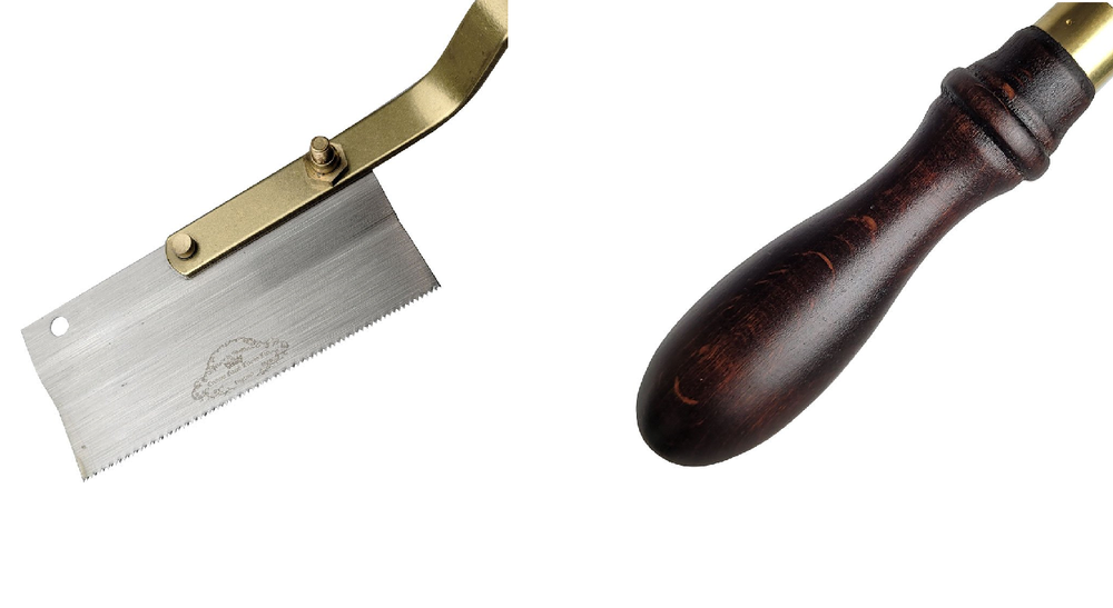 Новинка! Английская пила обушковая Crown Miniature Reversible Saw, 102 мм 20tpi, с переставной рукоятью позволяет работать правой и левой рукой М00019770