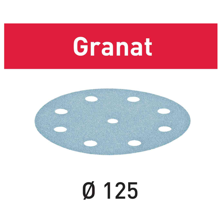 Комплект 100 шт Шлифовальные круги Festool Granat P 120 STF D125/8 P120 GR/100 497169